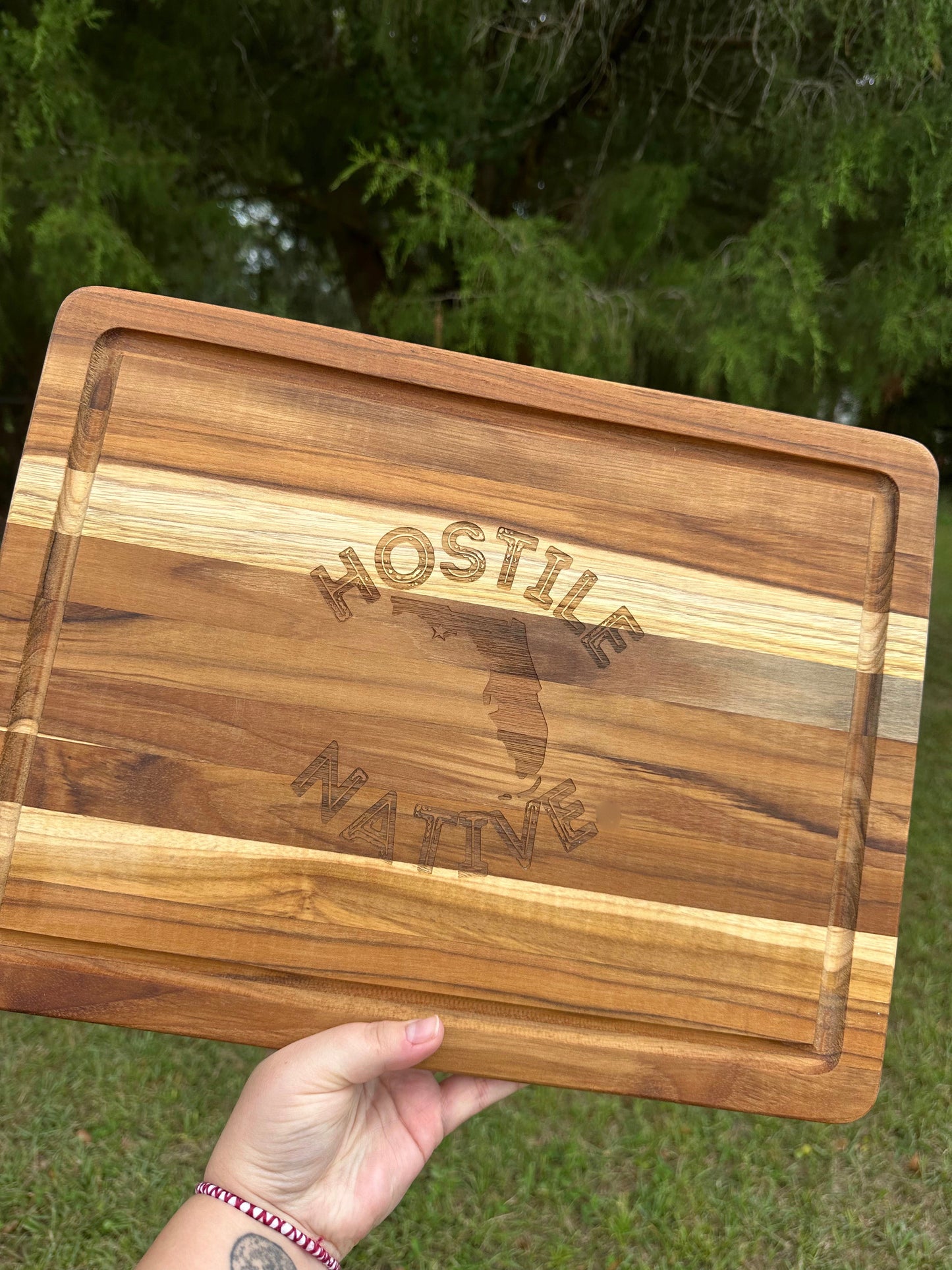 Laser Engraved Cutting Board